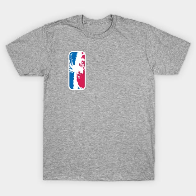 Nostalgink Basketball Association T-Shirt by Nostalgink